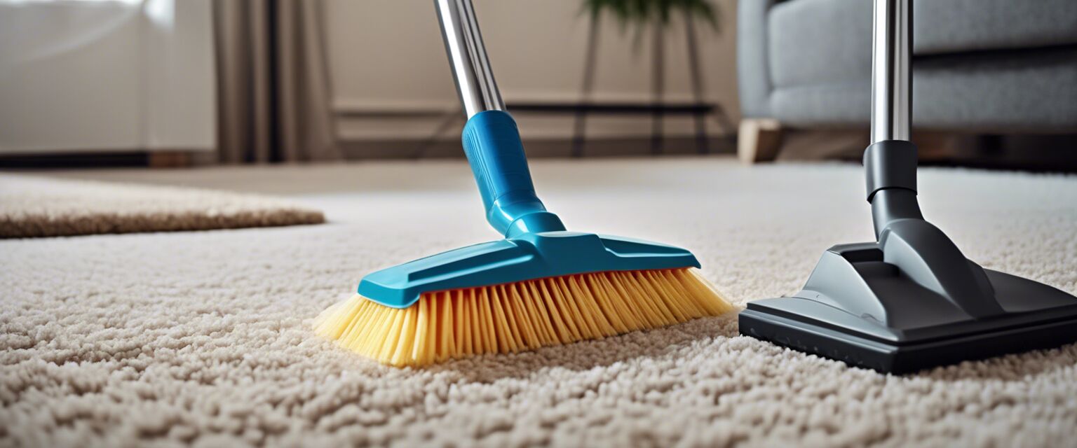 Carpet cleaning tools