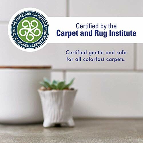 Certification logo and text by the Carpet and Rug Institute.