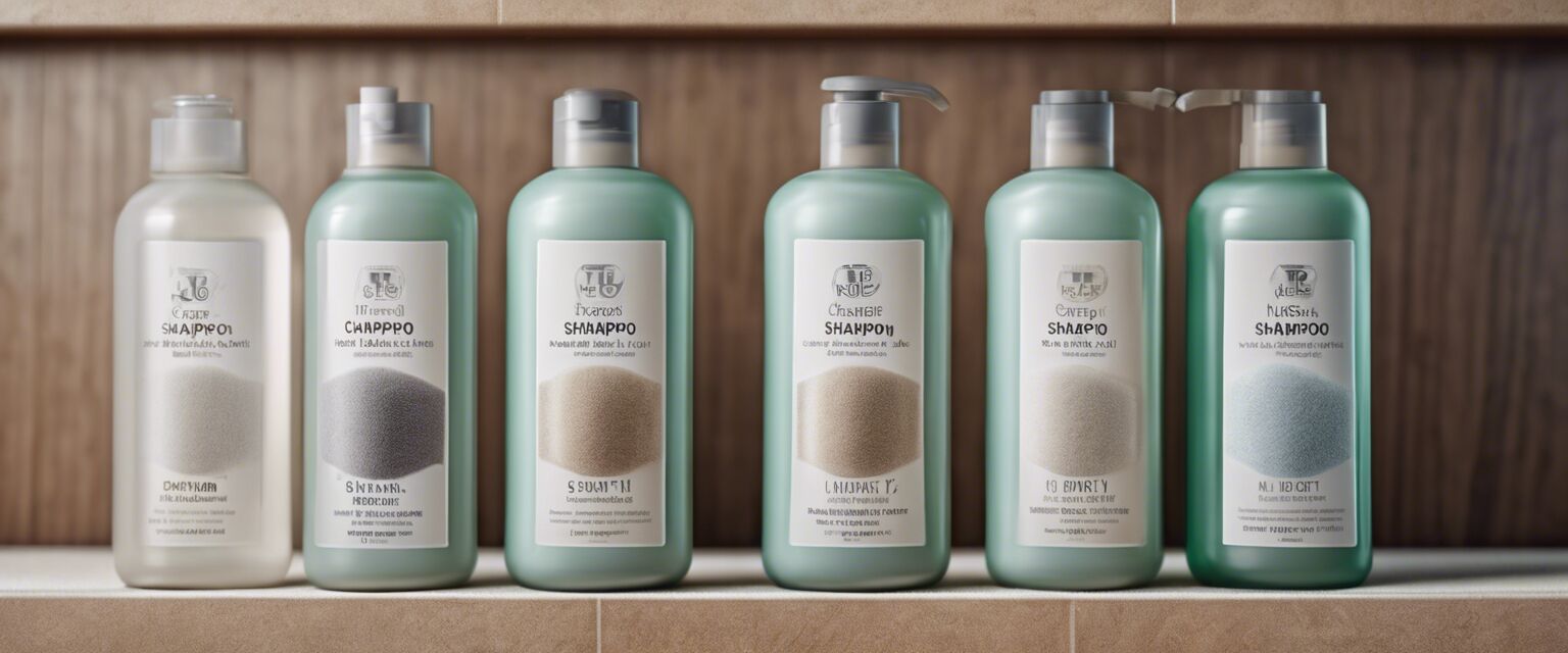 Image of different carpet shampoo products