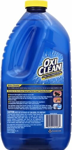 OxiClean Large Area Carpet Cleaner Instructions